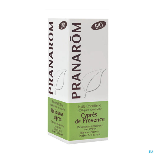 Olio essenziale di cipresso provenzale biologico, flacone da 5 ml
