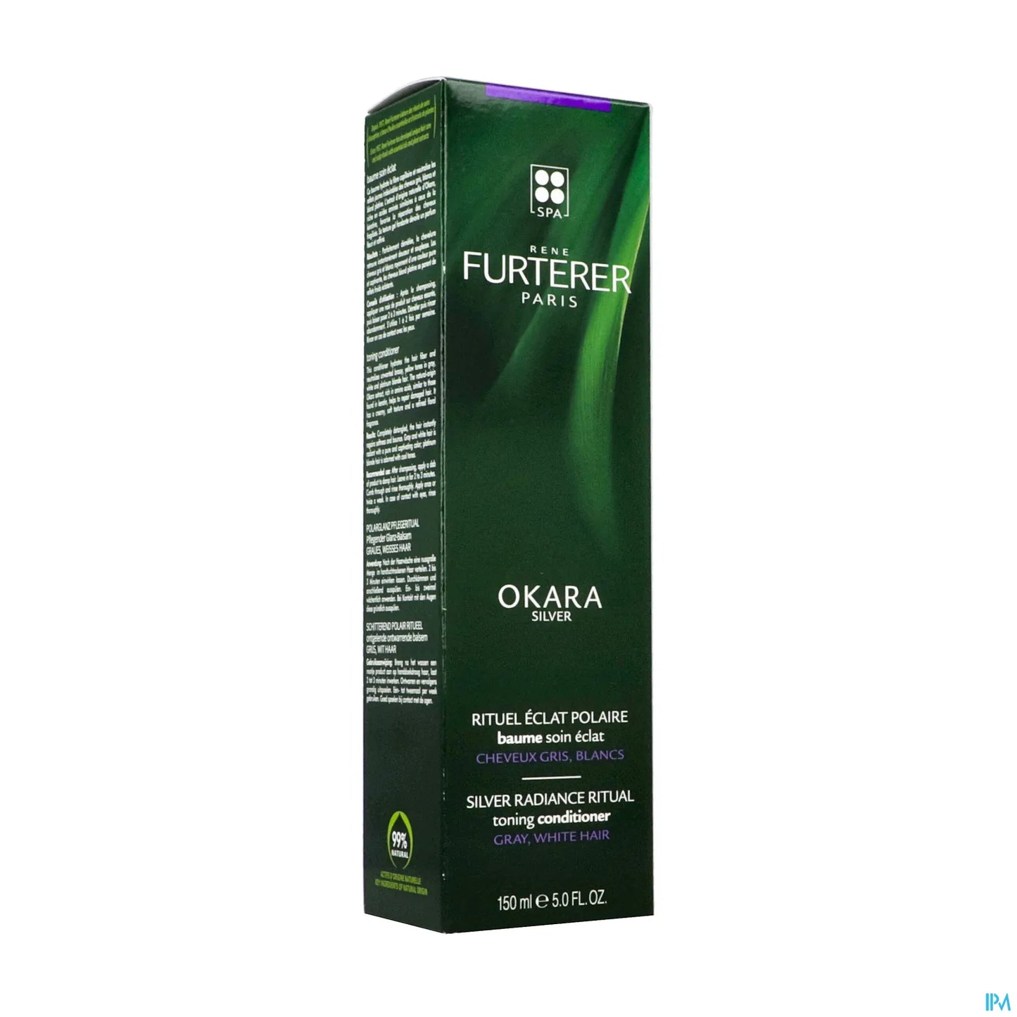 Balsamo Okara Silver Shine per capelli grigi e bianchi 150 ml