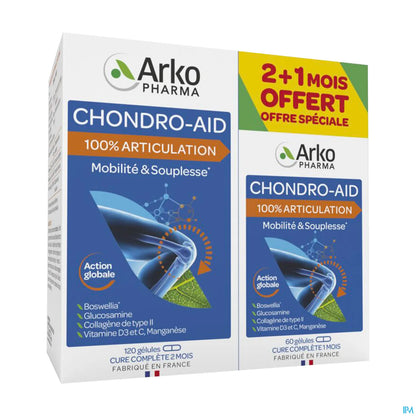 Chondro-Aid 100% Joint 180 Capsules