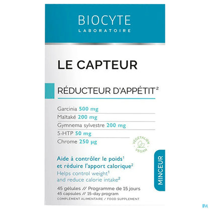 Le Capteur Minceur Réducteur d'Appétit 45 Gélules