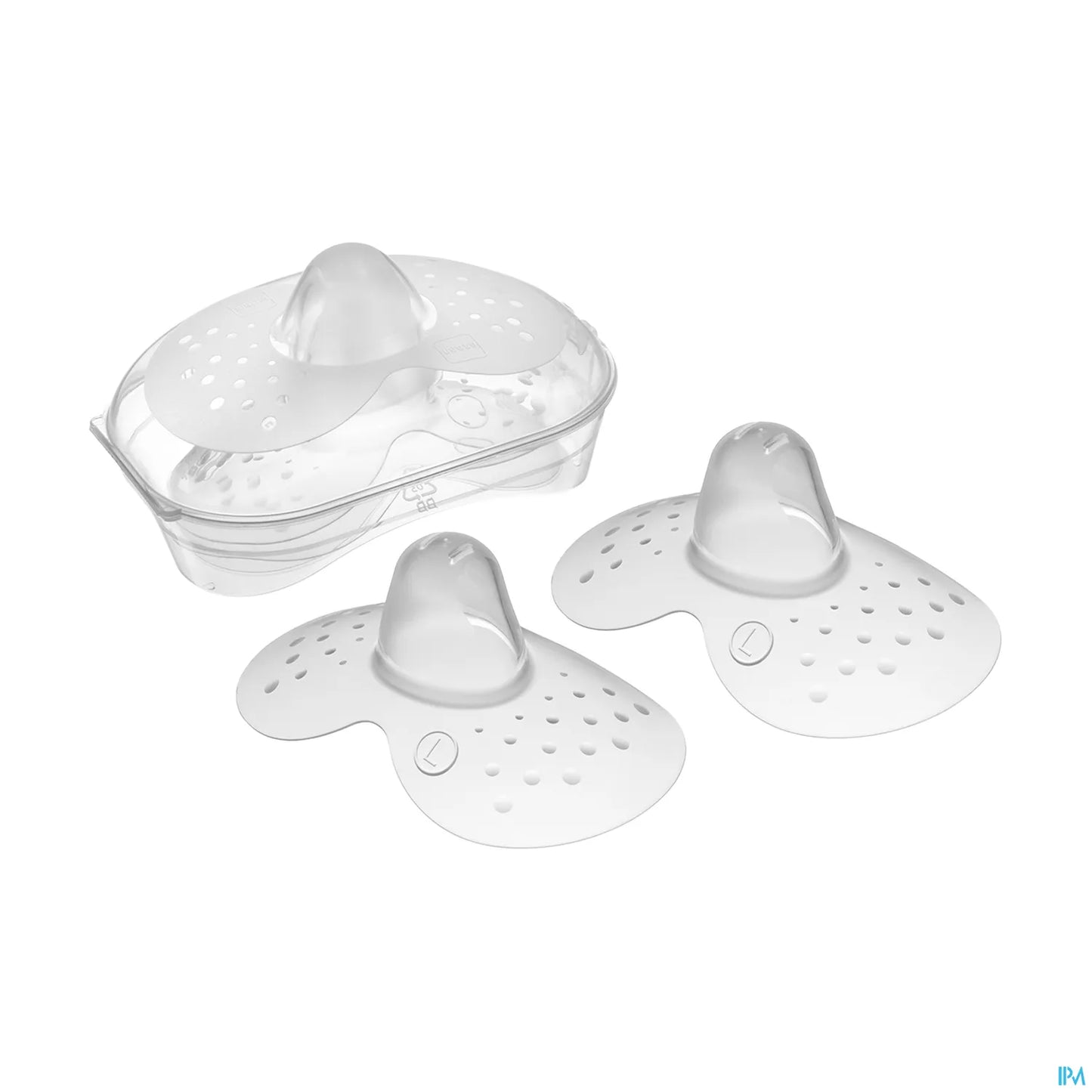 Paracapezzoli in silicone taglia L, confezione da 2