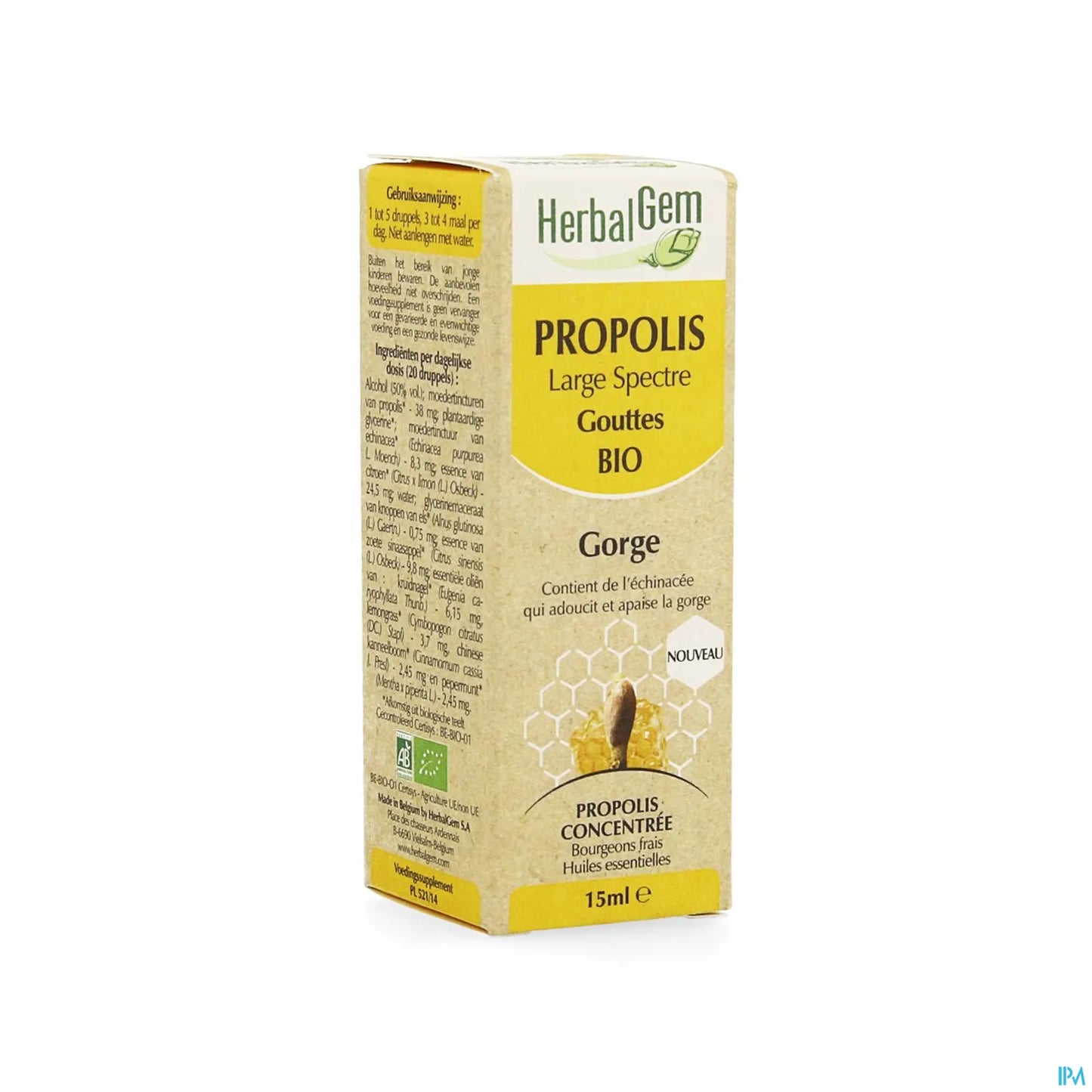 Gocce di propoli biologica 15 ml