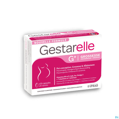 Iprad Laboratories Gestarelle G+ Pregnancy 30 Capsules