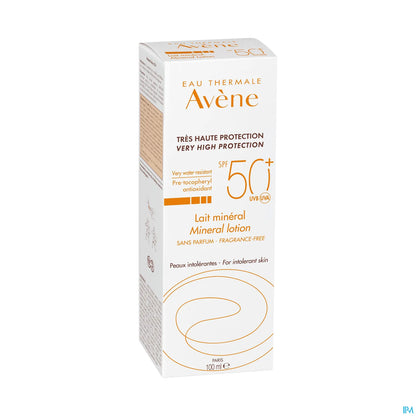 Latte solare minerale SPF50+ senza profumo 100 ml