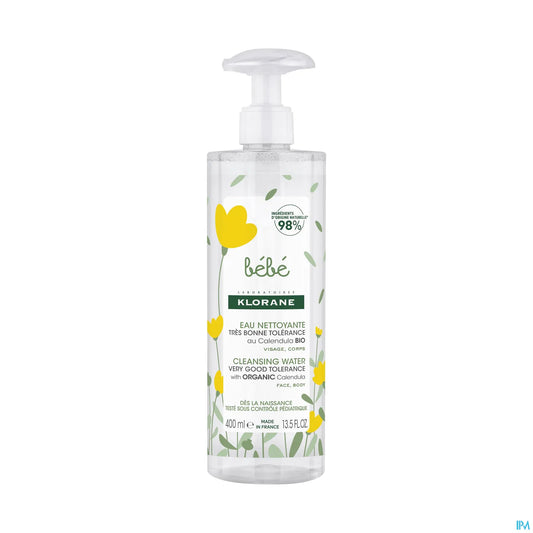 Eau Nettoyante Bébé Sans Rinçage 400 mL
