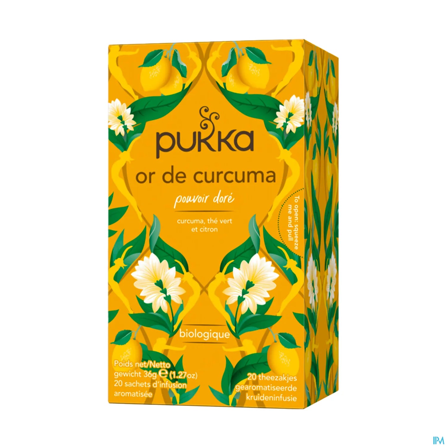 Infusion Or de Curcuma 20 Sachets