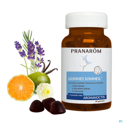 Aromanoctis Gomme Sommeil 60 unités