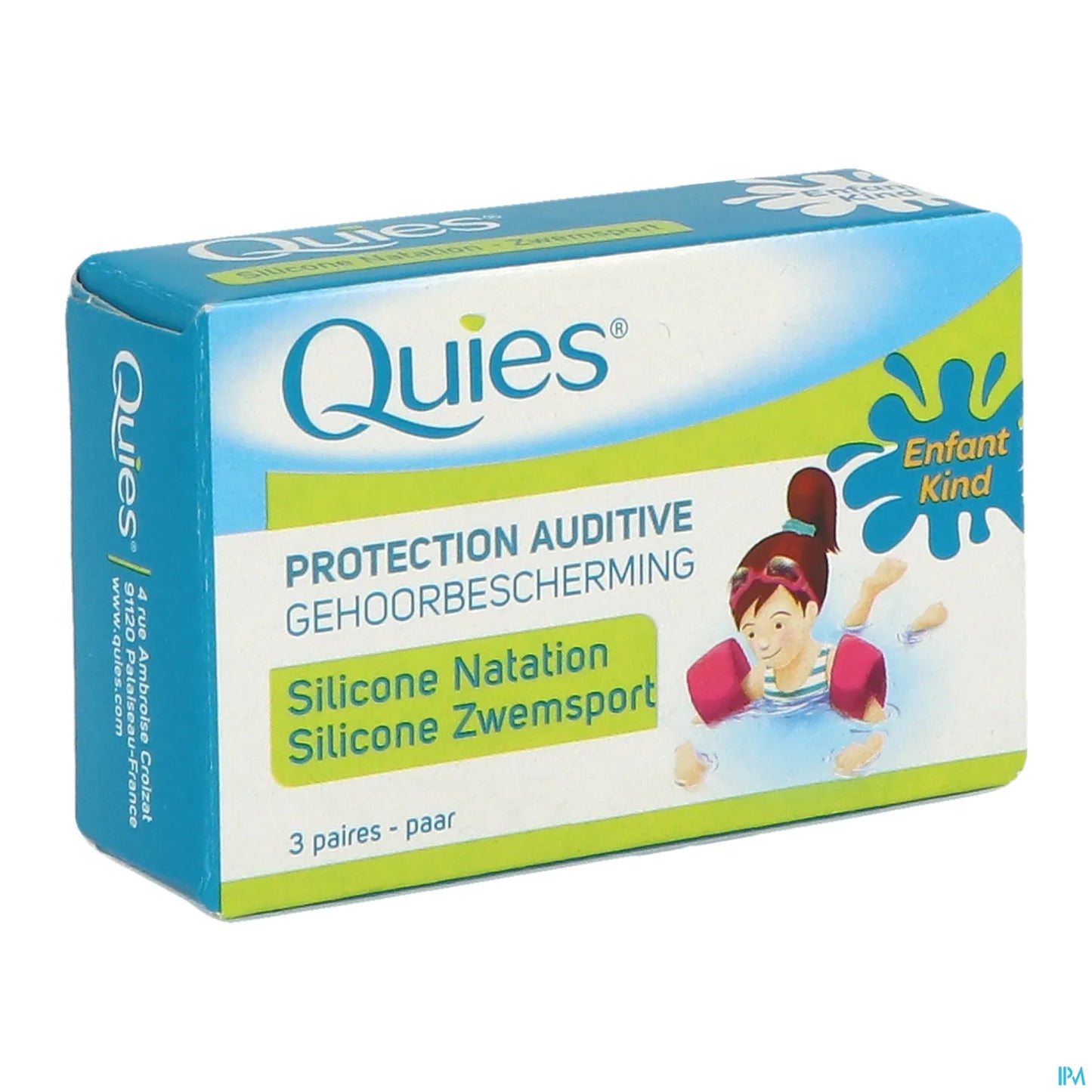 Protezione acustica in silicone per bambini, 3 paia