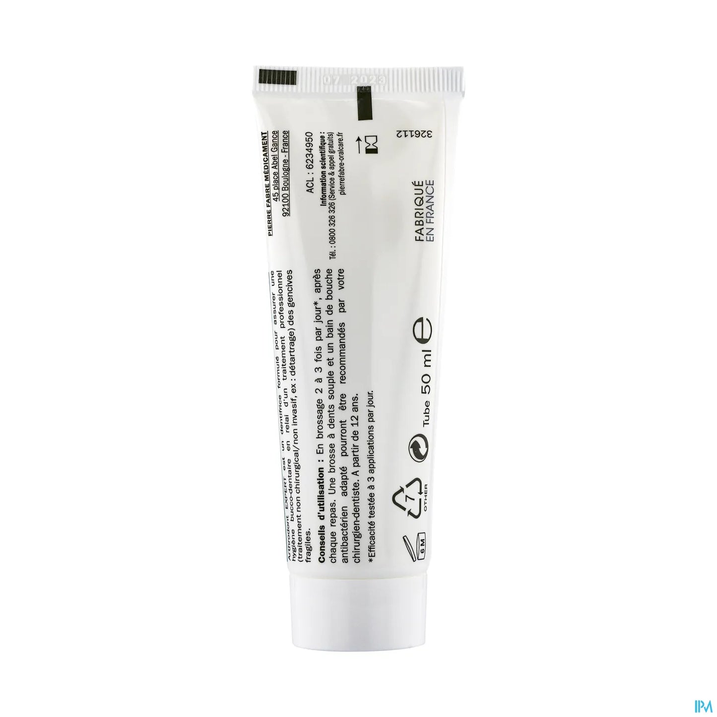 Expert Dentifrice 50ml Gencives Et Anti-Plaque