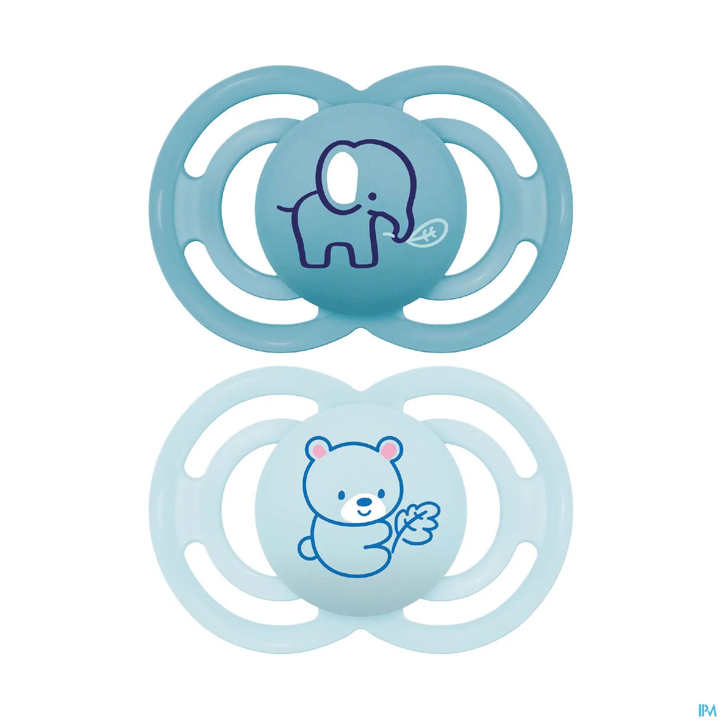 Perfect Sucettes Silicone +6 Mois Lot de 2 Animaux