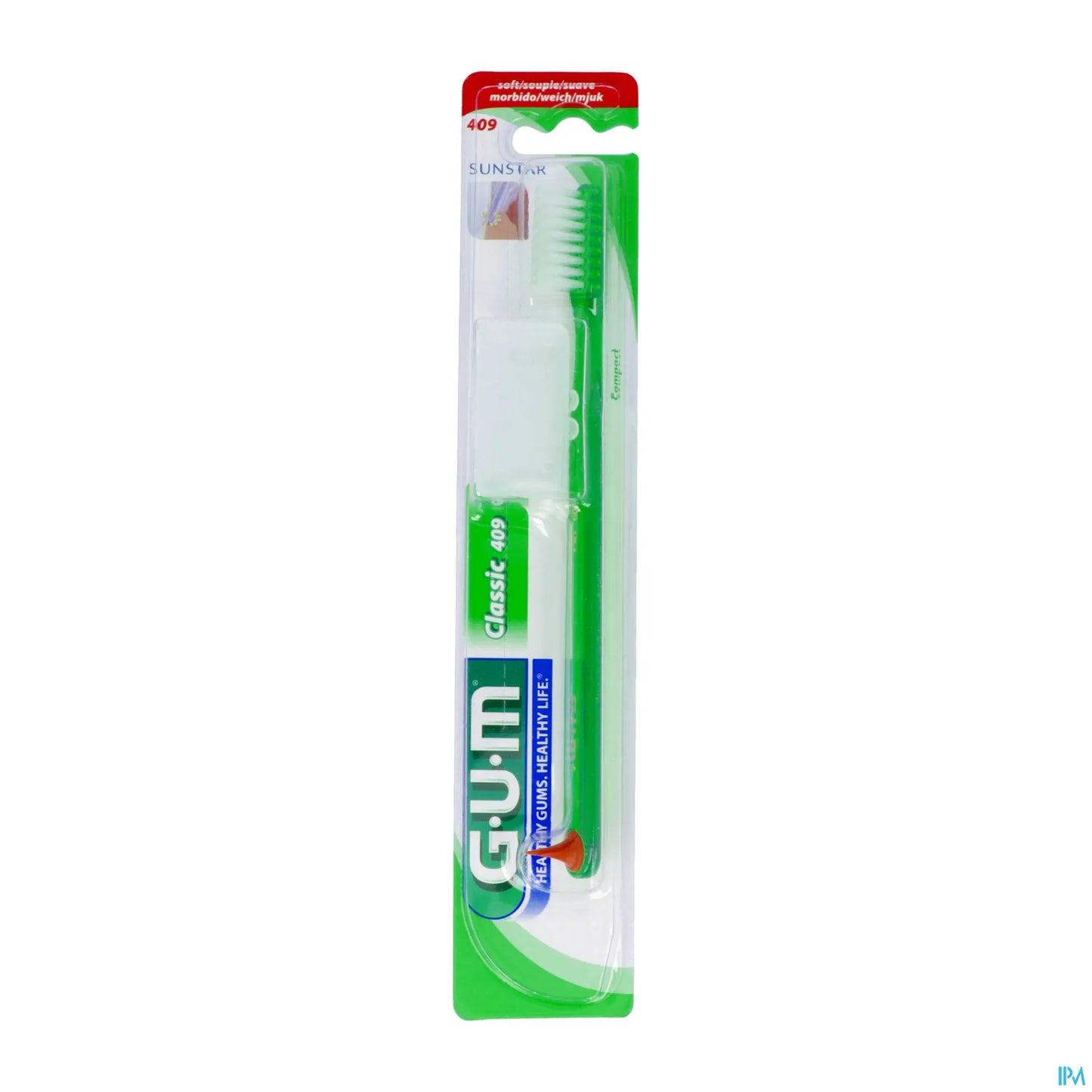 Spazzolino da denti compatto Classic 409 Soft