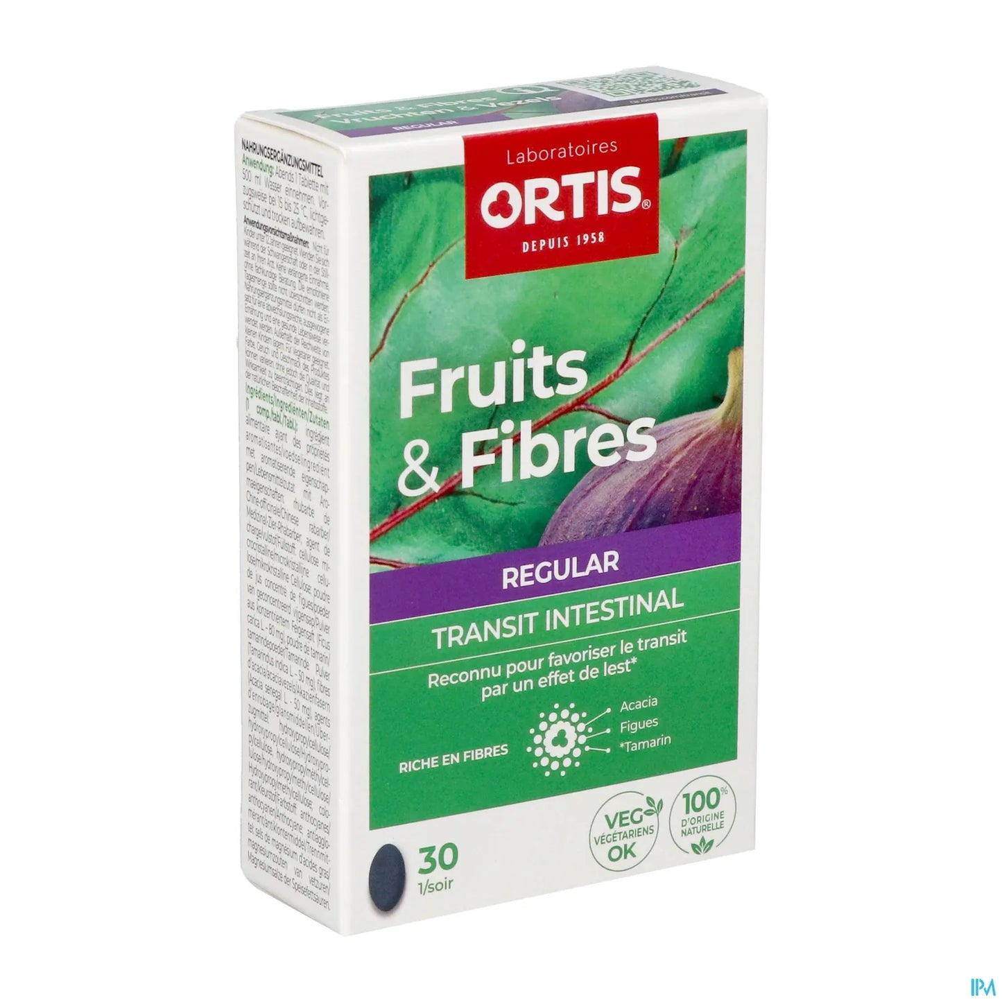 Fruits & Fibres Regular 30 Comprimés