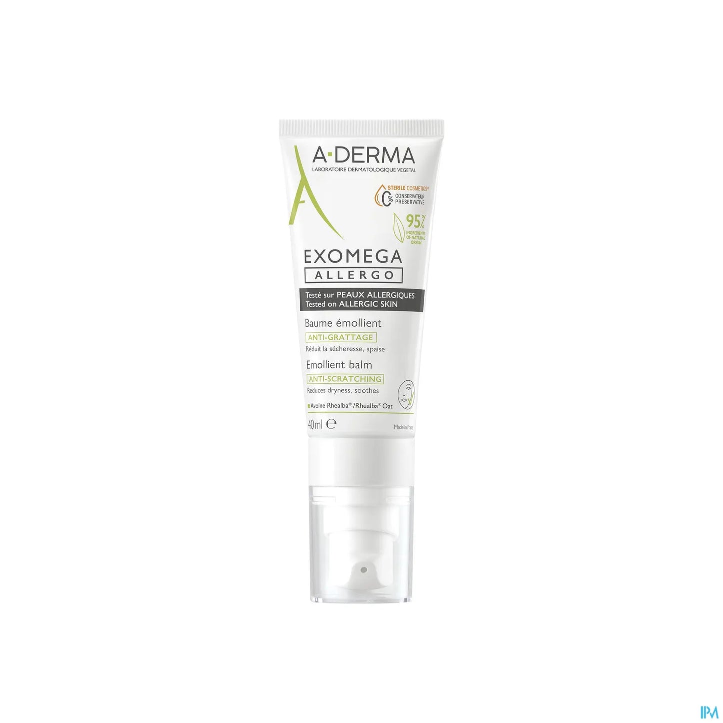 Exomega Allergo Baume Émollient Anti-Grattage 40ml