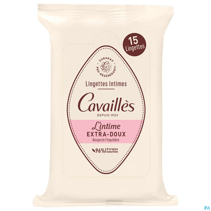 Rogé Cavaillès Salviette intime extra morbide 15 unità