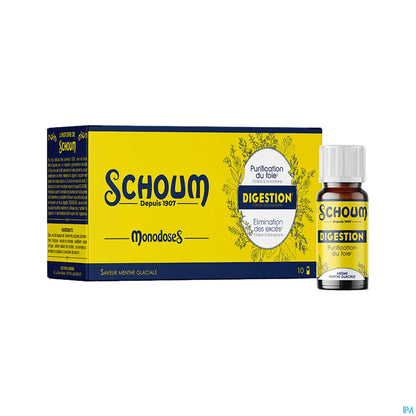 3 Chênes Schoum Digestion Monodose 10x15ml