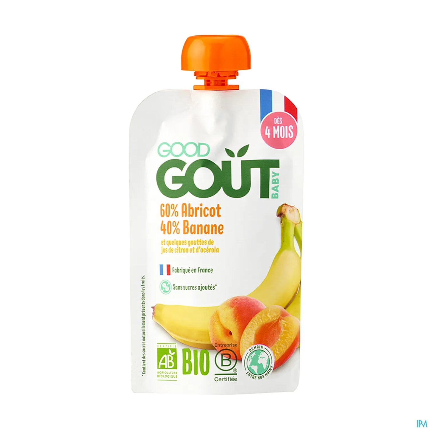 Apricot Banana Compote 120g