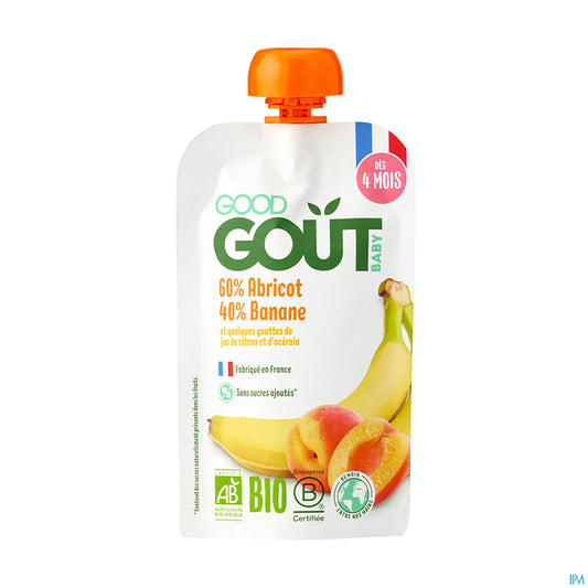 Compote Abricot Banane 120g