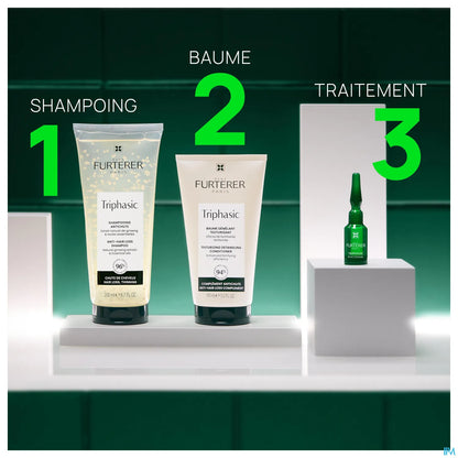 Trattamento anticaduta Triphasic 2 in 1 12 fiale da 5 ml