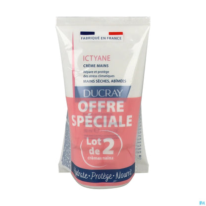 Crema mani Ictyane 2 x 50 ml