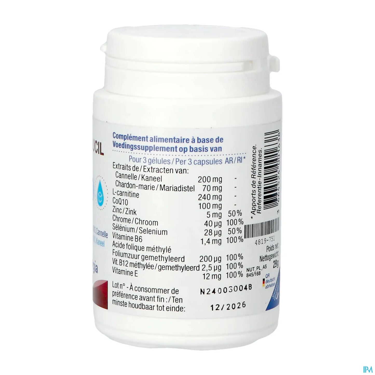 Ergyglucil 60 Capsules
