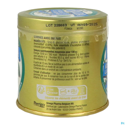 Valda Mint and Eucalyptus Flavored Gums 140g