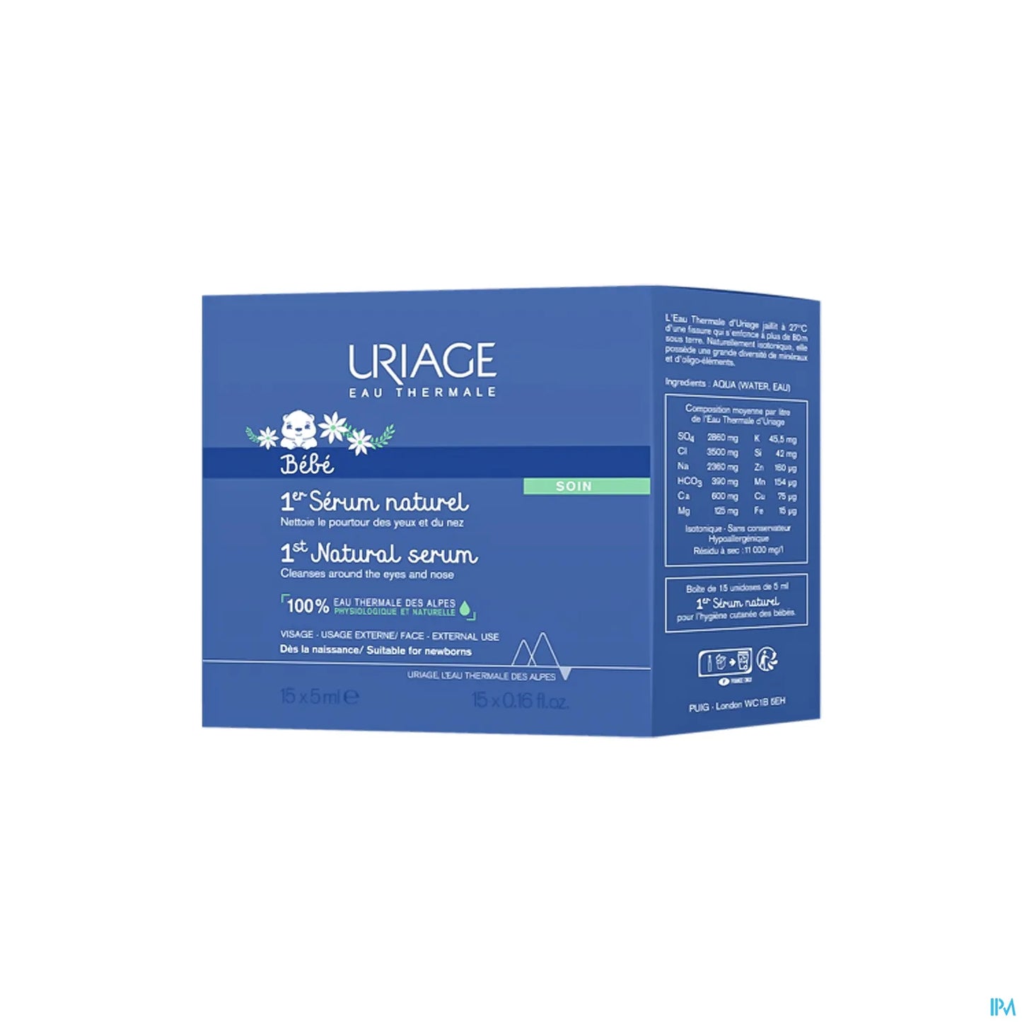 Bebé 1st Serum Natural 15x5ml