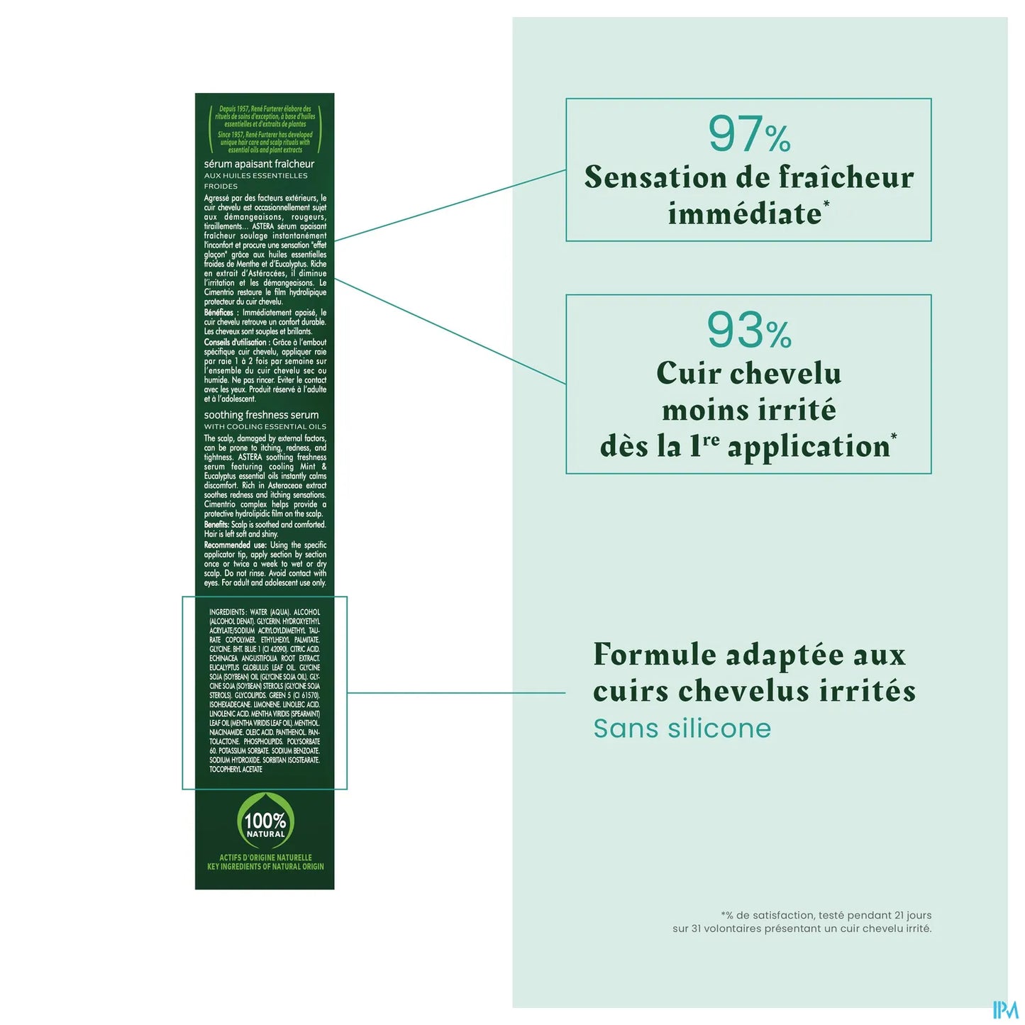 Astera Fresh Serum Apaisant Fraîcheur 75ml