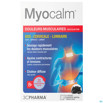 Myocalm Dolore Muscolare 4 Cerotti