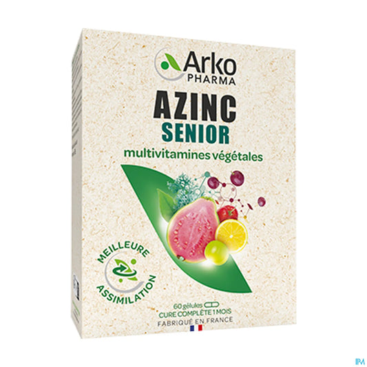 Multivitaminici per anziani Azinc 60 capsule