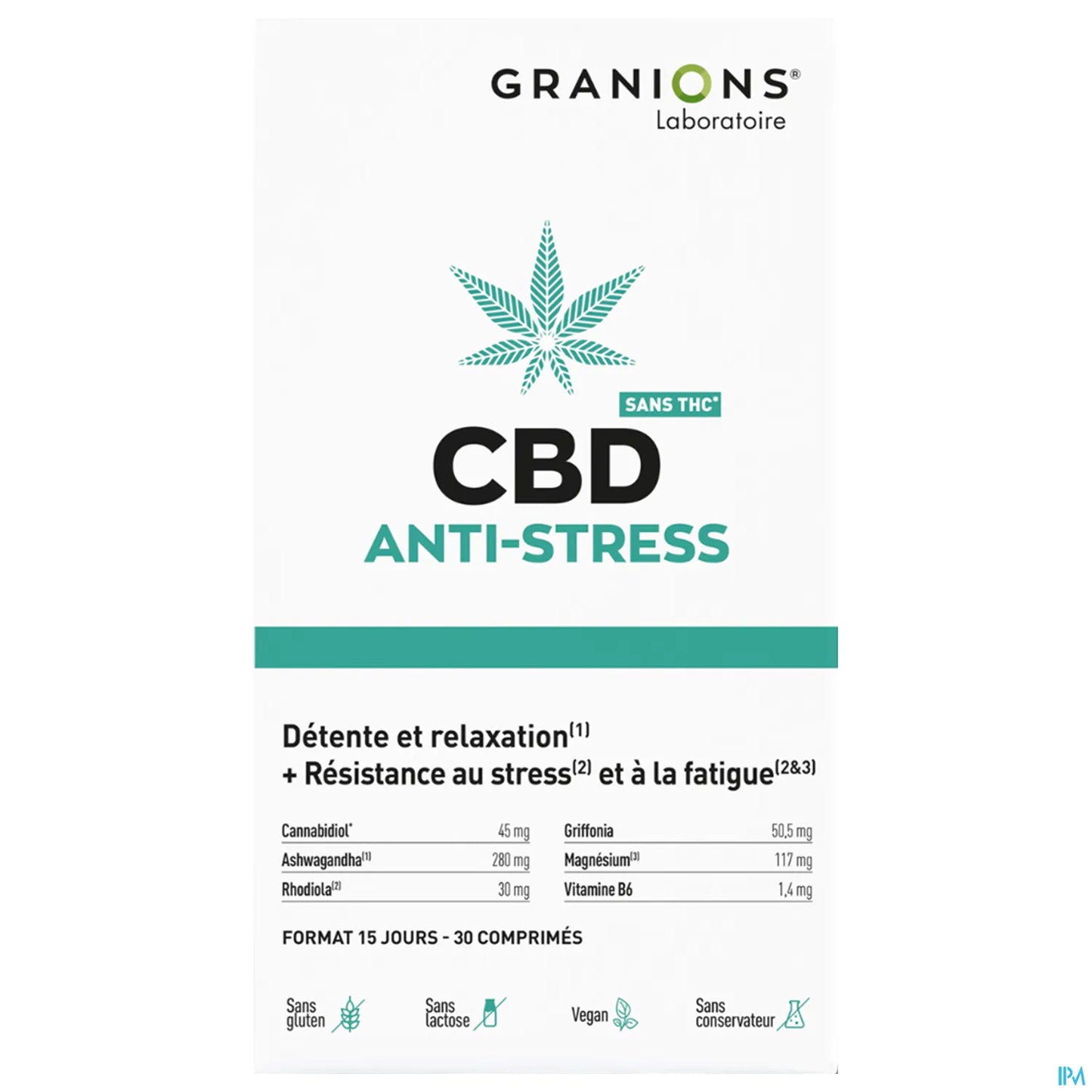 CBD Anti-Stress 30 Compresse