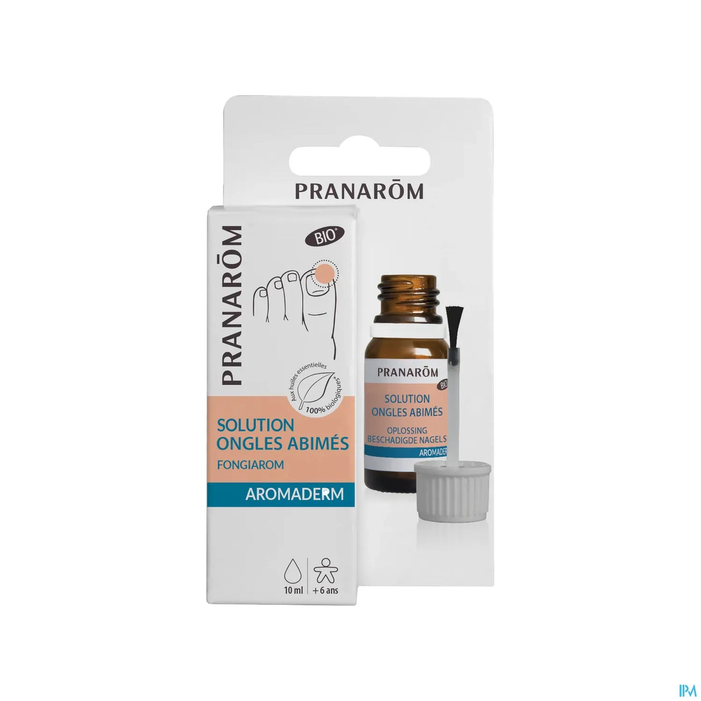 Aromaderm Solution Ongles Jaunis Bio 10 ml