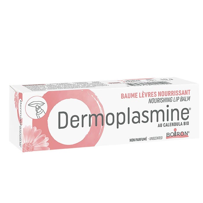 Dermoplasmine Calendula Lip Balm 10ml Tube