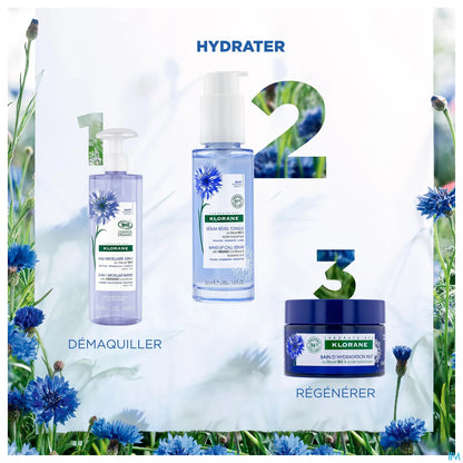 Acqua micellare biologica al fiordaliso 3 in 1 400 ml