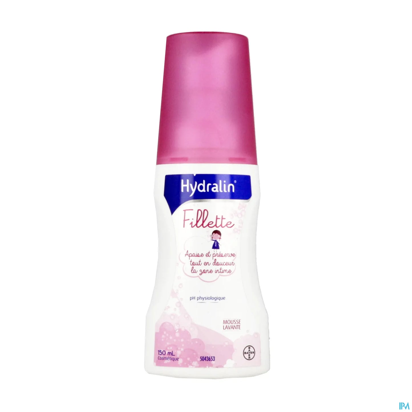 Fillette Mousse Lavante Intime Flacon 150ml