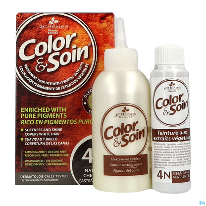 3 Chênes Color &amp; Soin - 4N Natural Brown Coloring
