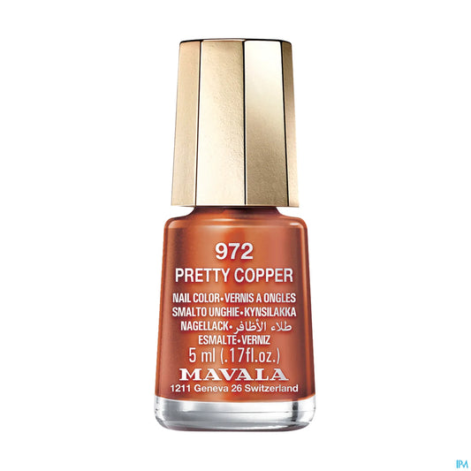 Pretty Copper Nail Polish No. 972 5ml
