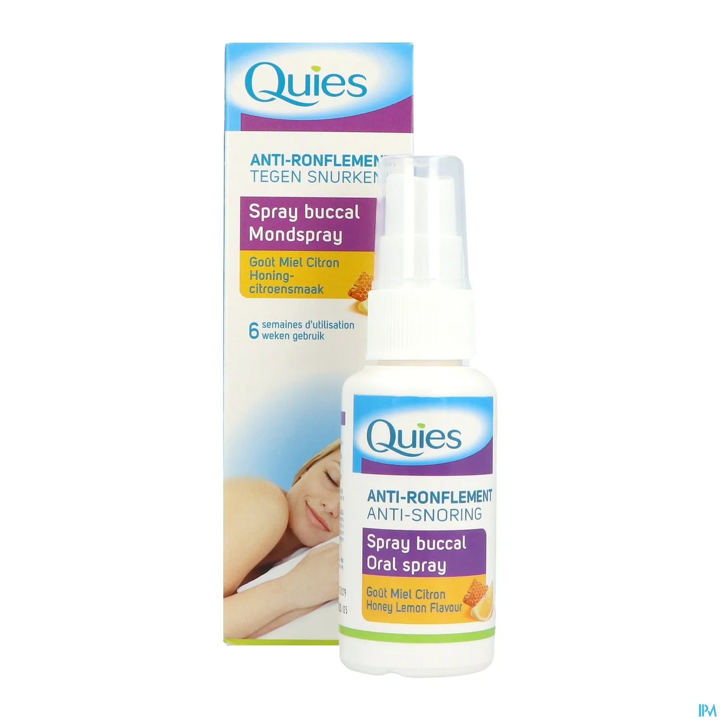 Spray Buccal Anti-Ronflement Goût Miel Citron 70ml