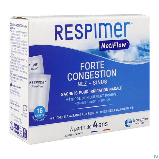 Laboratoire de la Mer Respimer Netiflow Ricariche 16 bustine