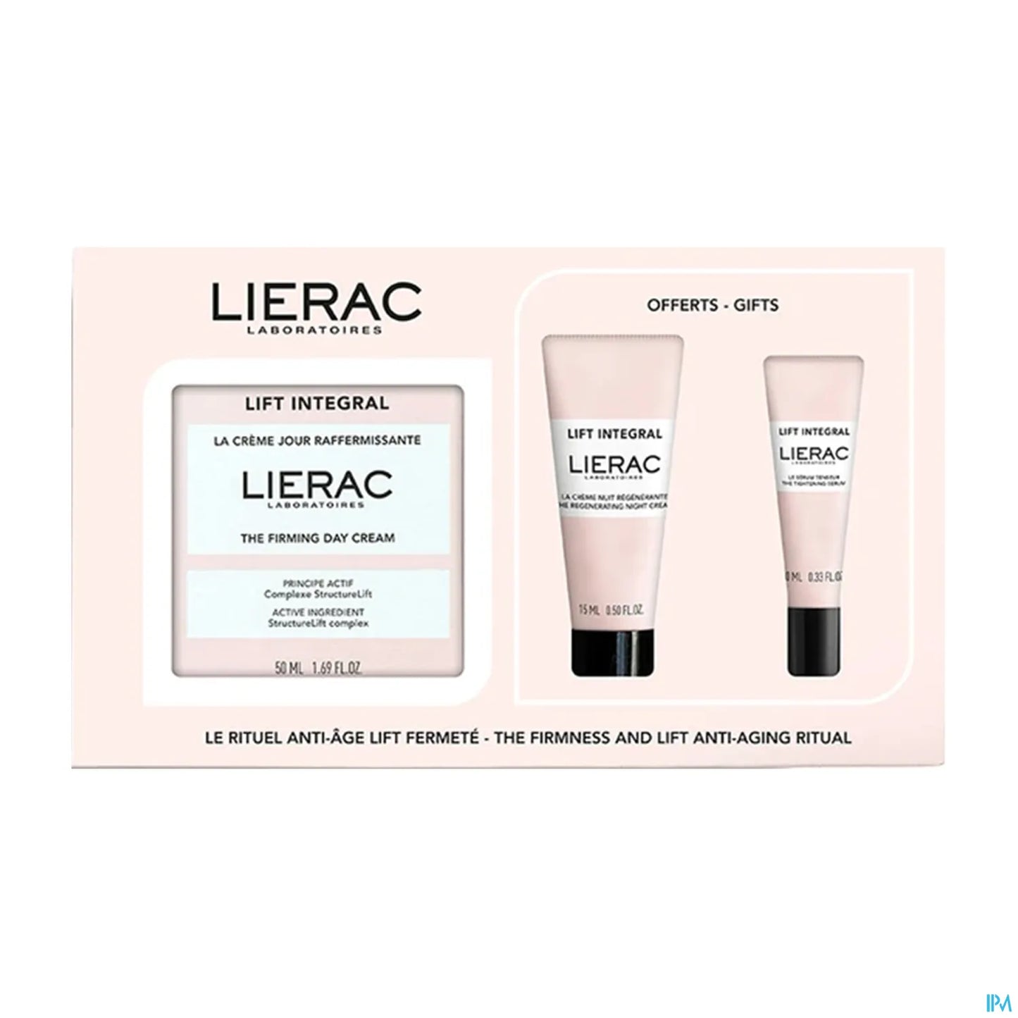 Lift Integral Gift Set: Day Cream 50 ml, Night Cream 15 ml, and Serum 10 ml