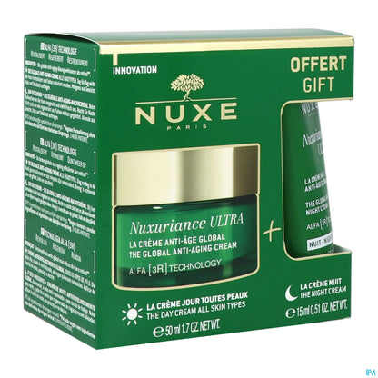 Nuxuriance Ultra Global Anti-Aging Day Cream 50ml and Night Cream 15ml
