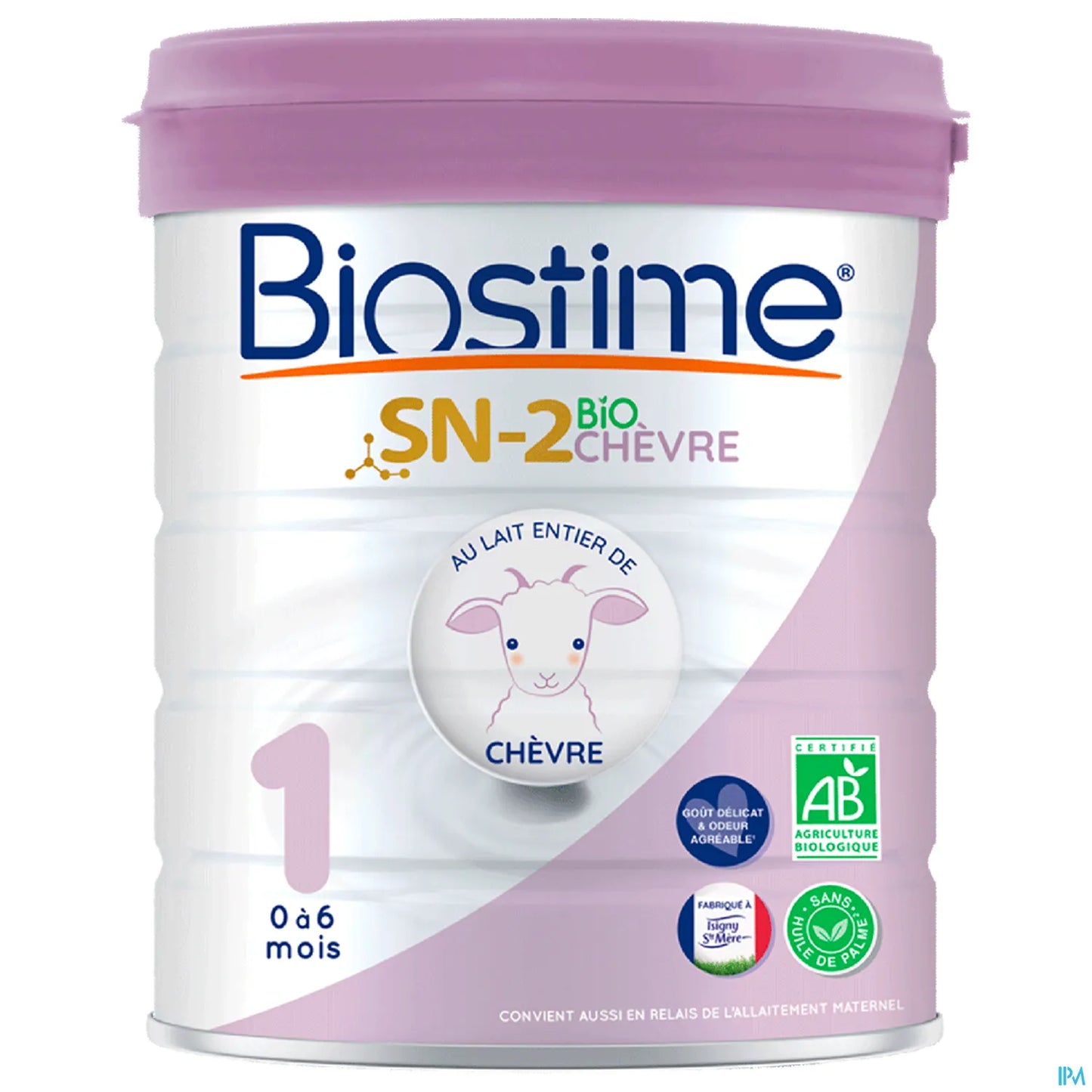 Lait Chèvre Bio 1er Âge 800g