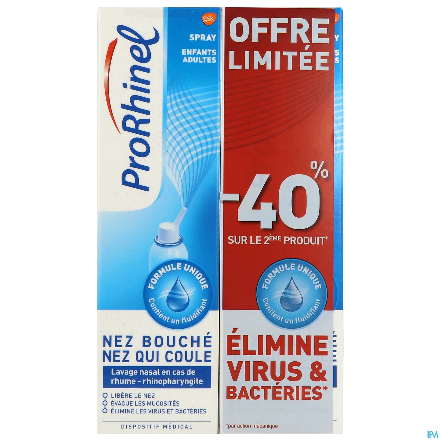 Novartis Spray Nasal Enfants et Adultes 2x100ml
