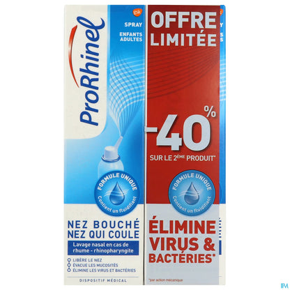 Novartis Spray Nasal Enfants et Adultes 2x100ml