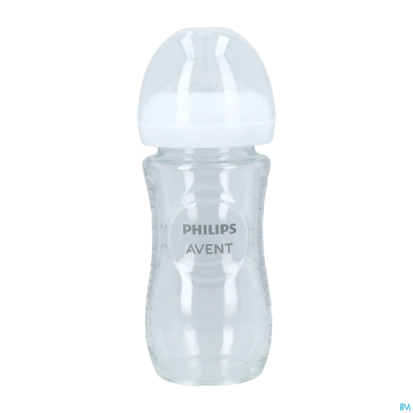 Biberon in vetro Philips Avent Natural Response 240 ml + tettarella in silicone 1m+