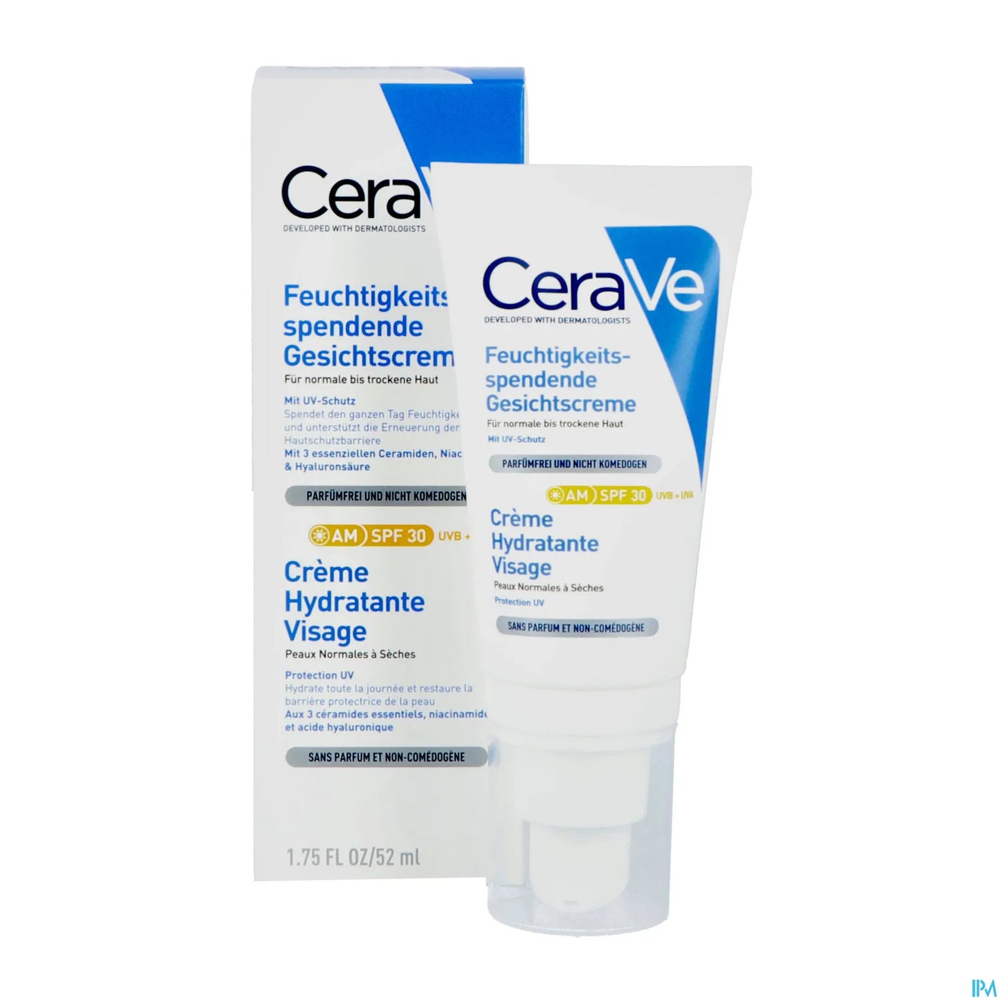 Crème Hydratante Visage SPF30 52ml
