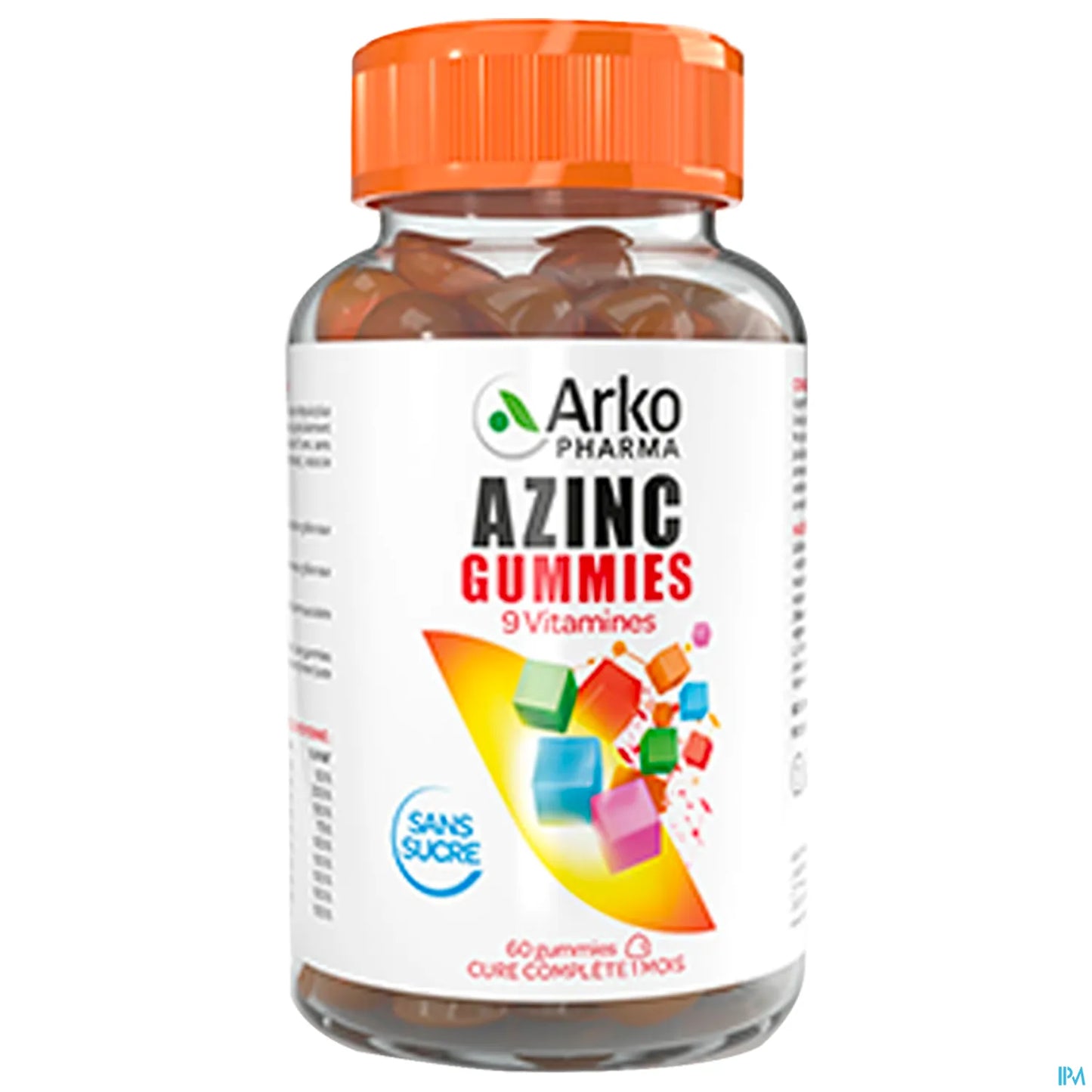 Azinc Gummies Adultes 60 Gummies