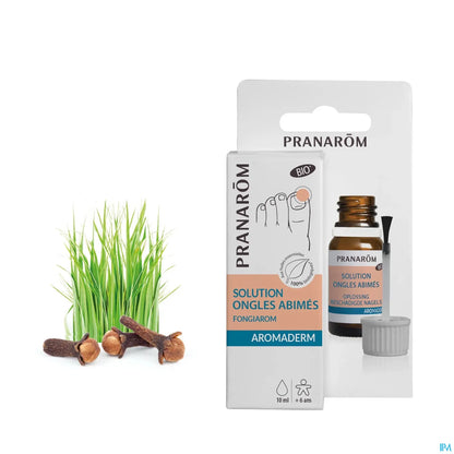 Aromaderm Solution Ongles Jaunis Bio 10 ml