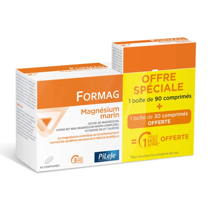 Formag Marine Magnesium 90 Tablets 30 Free