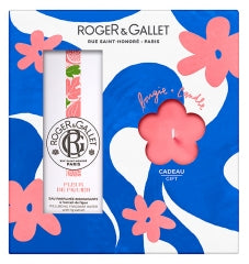 Set regalo di acqua profumata benefica al fiore di fico, candela profumata da 100 ml