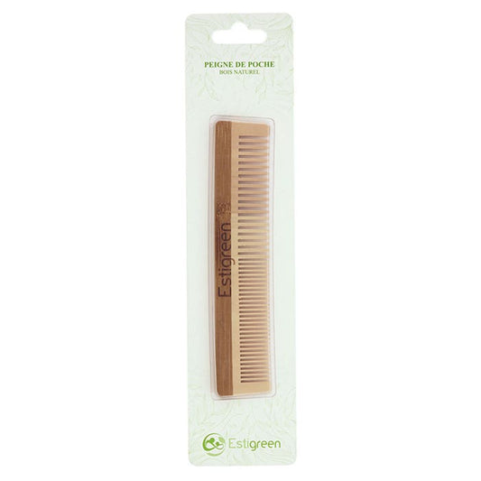 Peigne De Poche Bois Naturel